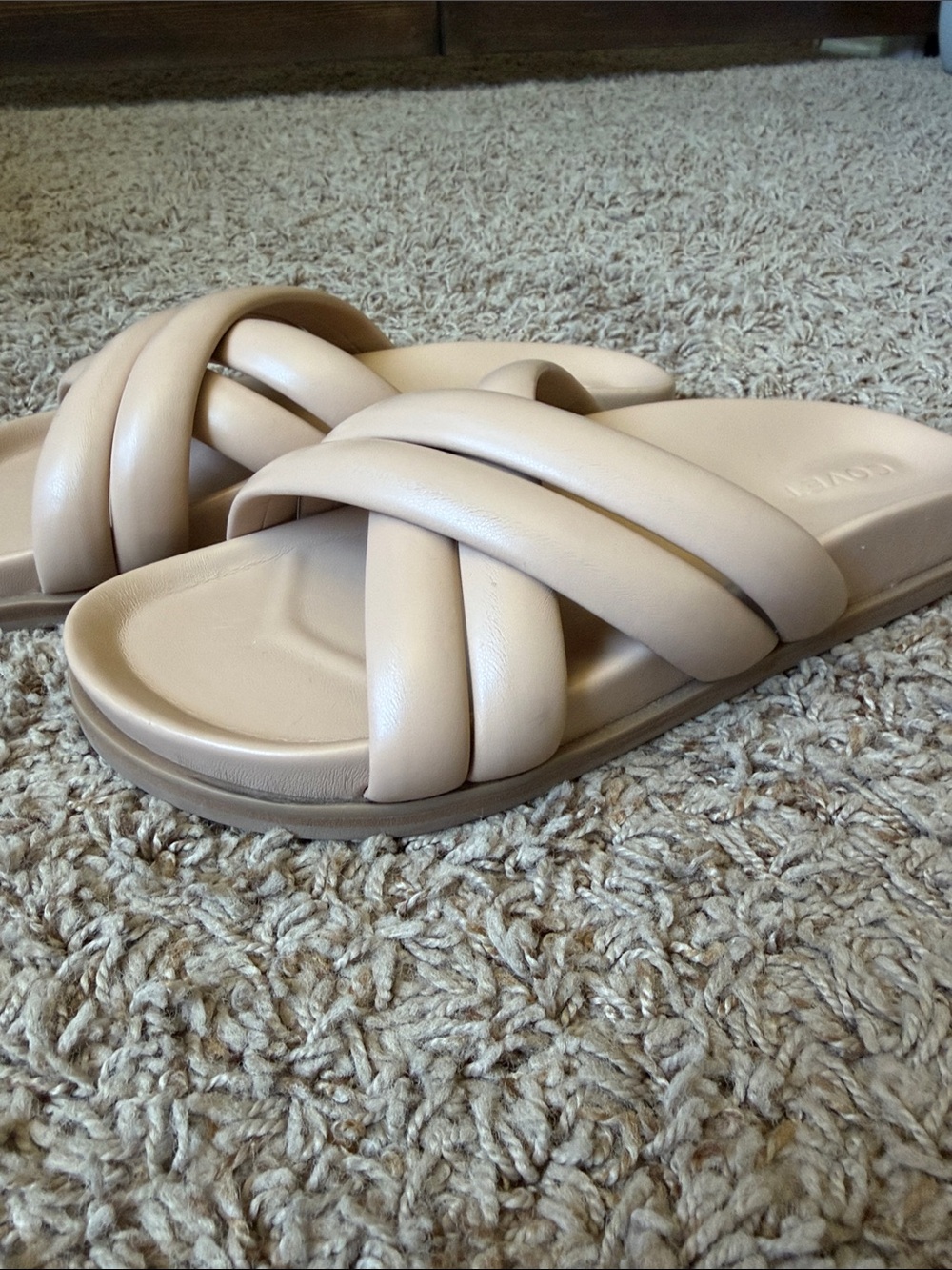 Covet Women's Crisscross Slides - Picture 3 of 9
